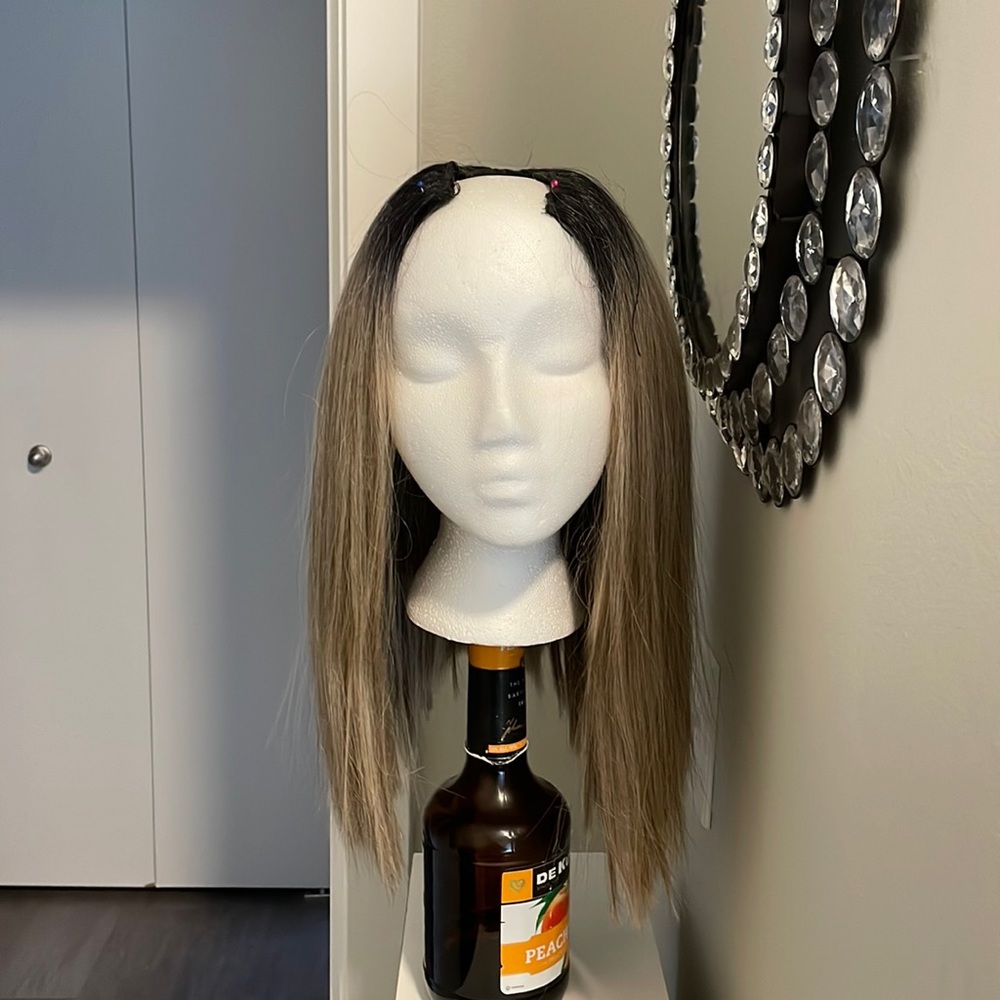 Wig partial Blende your hair with this for length